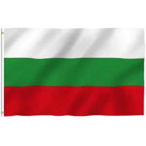 kf Abcbadfeccdc Fast Delivery Polyester Republic of Bulgaria Flags