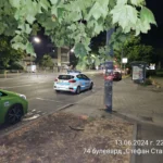 Спрели в нарушение полицаи в Бургас да си купят пиле на грил от Новата поща в Бургас МВР полиция