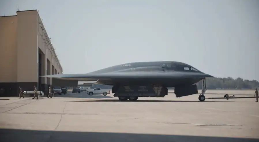 On june 22 of this year, the u. S. Dropped over a dozen 30,000-pound "bunker buster" bombs on two iranian nuclear facilities, marking the largest mission using b-2 bombers in u. S. History. Newsnation's kellie meyer visited their home base, whiteman air force base in johnson county, missouri, for an up-close look at the men and the planes used in that mission. (newsnation photo)