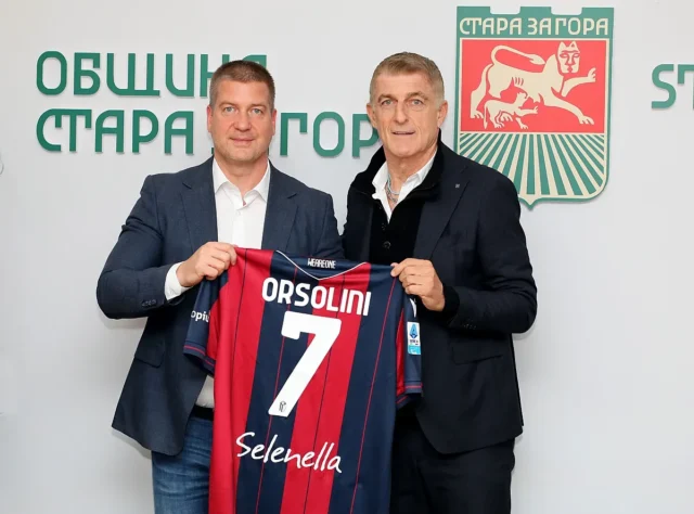 Община Стара Загора посрещна легендарния италиански футболист Джанлука Палиука