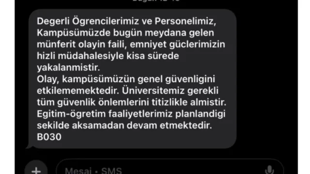 Kampüsün ortasında bir kadın katledildi, Rektörlük 'genel güvenliğimizi etkilemedi' dedi