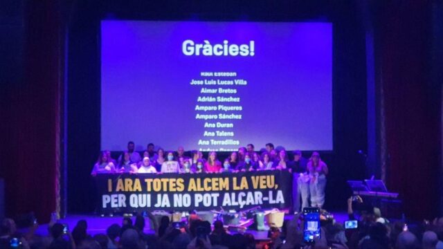 La sociedad valenciana arropa a los familiares de víctimas de la dana en vísperas del aniversario