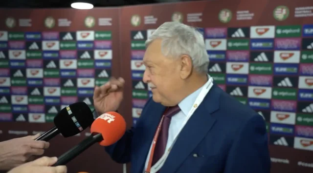 Csányi könnyek között hagyta ott az őt kérdező újságírókat 2025