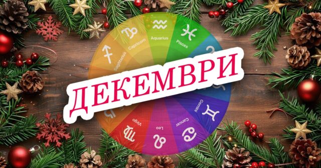 Месечен хороскоп за декември 2025