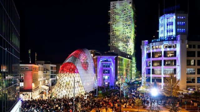 Lichtfestival Glow in Eindhoven bestaat 20 jaar: 'Licht verbindt' 2025