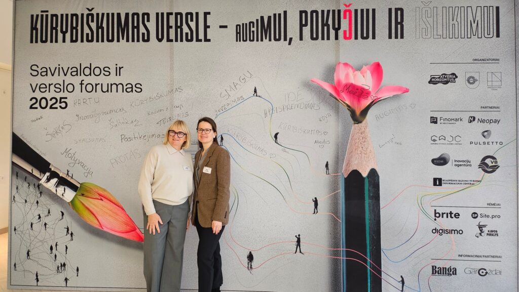 Aštuntasis savivaldos ir verslo forumas – kūrybiškumo triumfas 2025 astuntasis savivaldos ir verslo forumas kurybiskumo triumfas 2025 3 iustitia. Bg klaipėdos rajono savivaldos ir verslo aštuntasis forumas gargždų kultūros centre trečiadienį sulaukė ypatingo dėmesio: kupina dalyvių salė negailėjo aplodismentų įkvepiantiems... Aštuntasis savivaldos ir verslo forumas – kūrybiškumo triumfas 2025 2025-11-27 11:33:49 teisingumas - iustitia. Bg