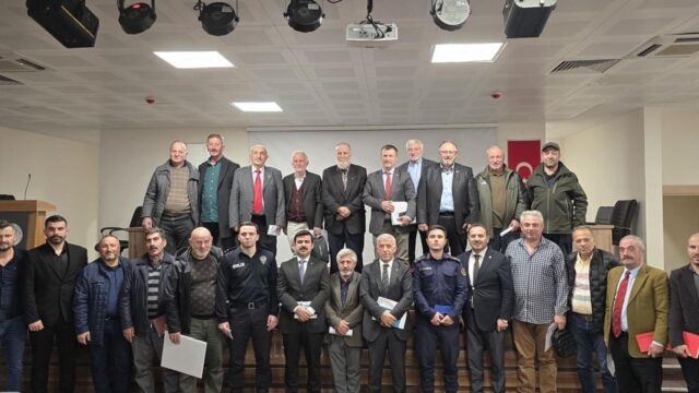 Çaykara Kaymakamı Sapmaz, muhtarlarla bir araya geldi! 2025