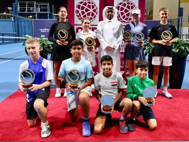 &nbsp;اختتام منافسات النسخة الثالثة من بطولة قطر الآسيوية للناشئين للتنس 2025