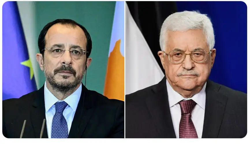 الرئيس الفلسطيني يبحث مع نظيره القبرصي مستجدات الأوضاع في فلسطين 2025