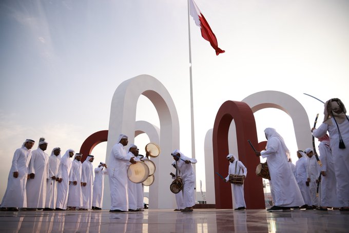 العرضة القطرية تتلألأ في درب الساعي 2025