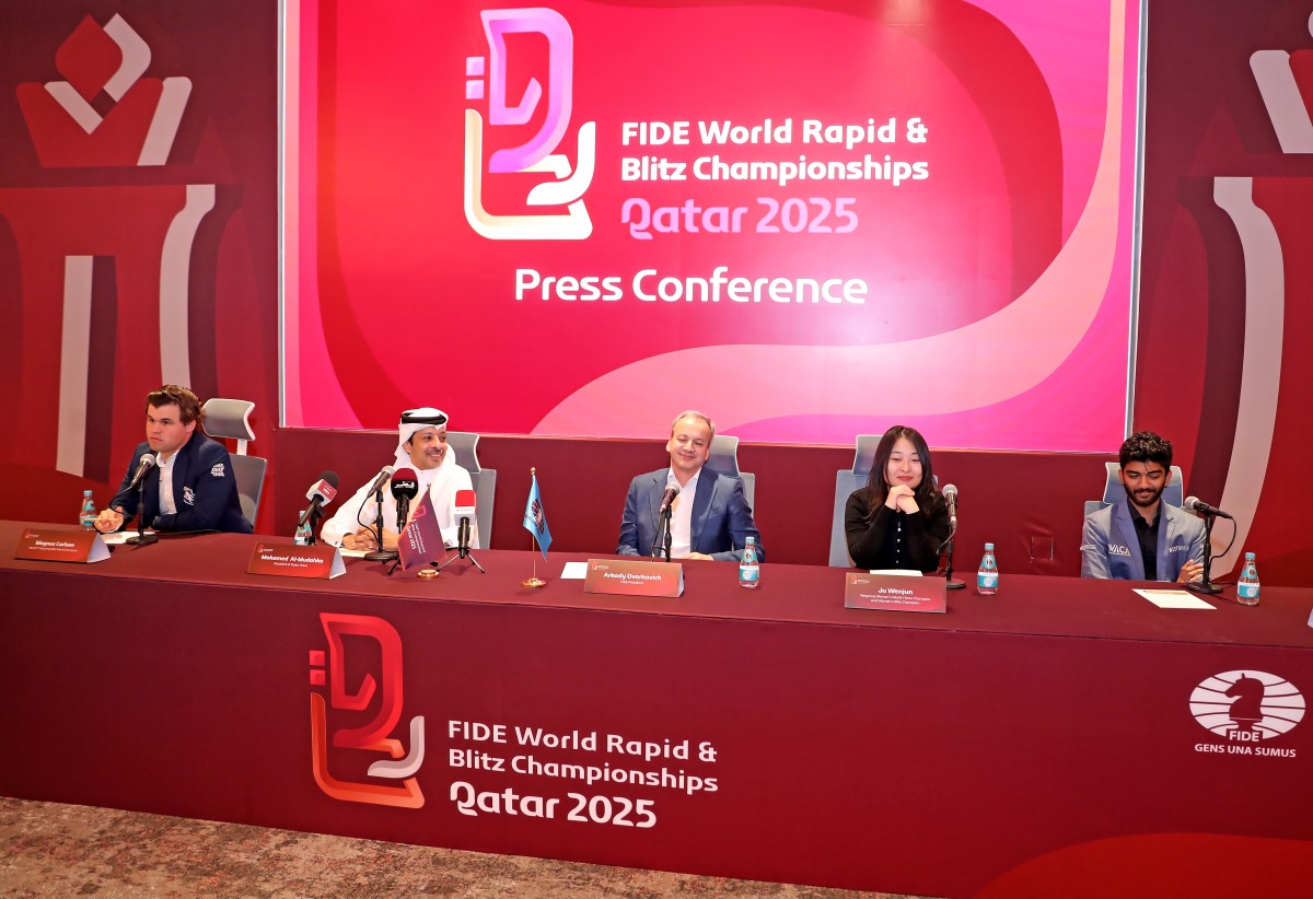 انطلاق كأس العالم للشطرنج السريع والخاطف قطر 2025.. غداً 2025