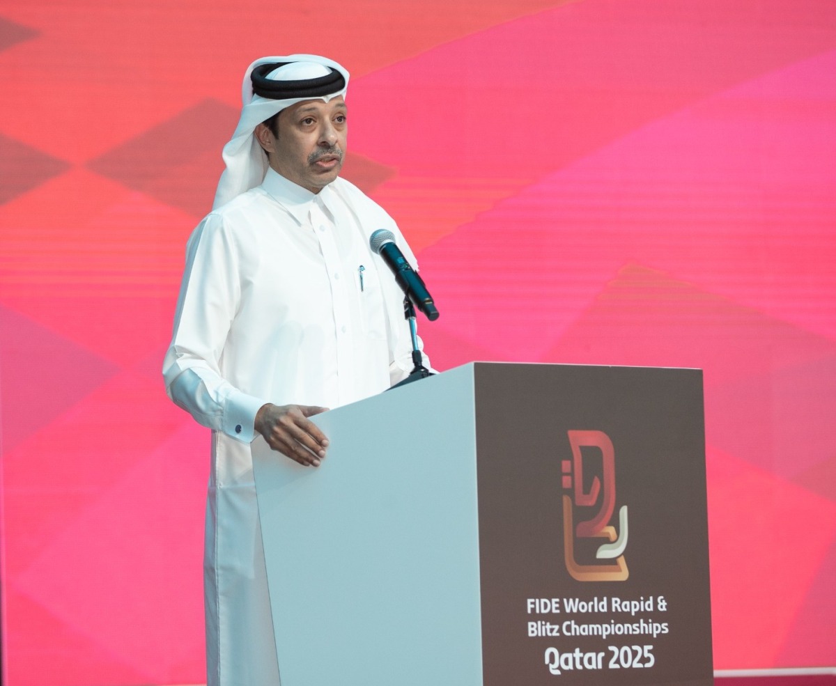 انطلاق منافسات بطولة كأس العالم للشطرنج السريع والخاطف قطر 2025 2025