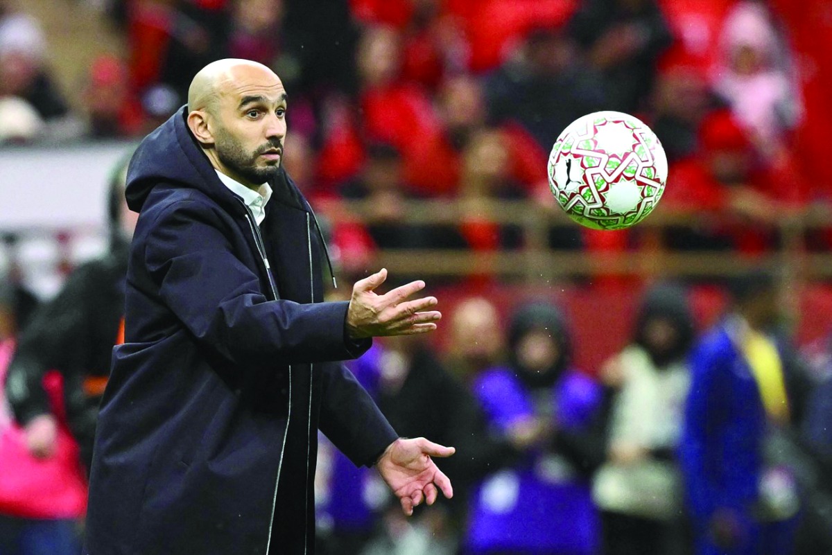 بطولة كأس أمم أفريقيا.. وليد الركراكي مدرب المغرب: الدخول الحقيقي في البطولة اليوم 2025