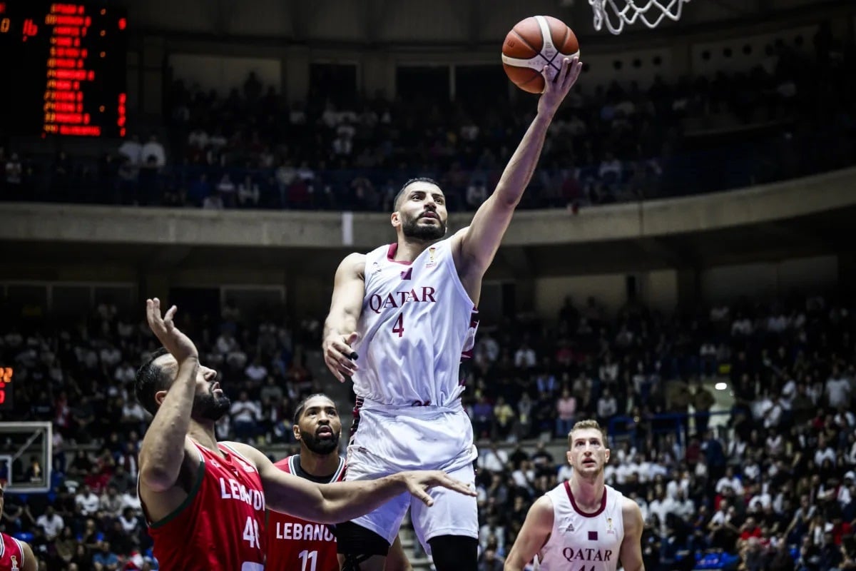 منتخب قطر لكرة السلة يهزم لبنان في تصفيات كأس العالم 2027 2025