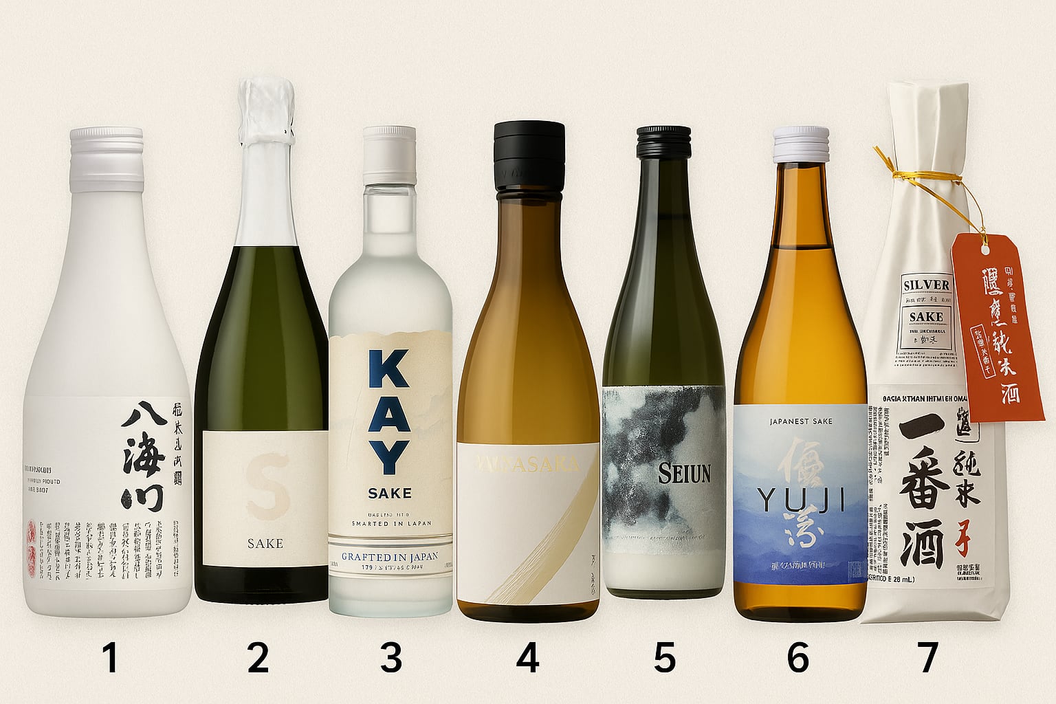 7 bouteilles à découvrir
