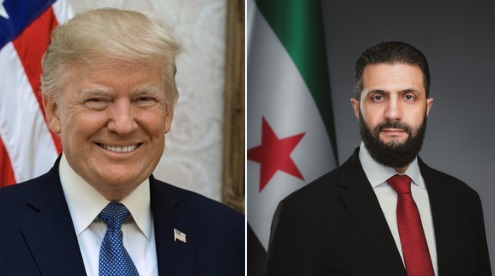 الشرع وترامب يبحثان هاتفيا الجهود الرامية إلى تحقيق الاستقرار في سوريا 2026