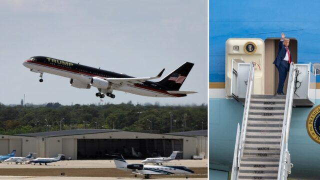 Air Force One scraps iconic Kennedy-era paint scheme for Trump-approved red, white, blue design 2026