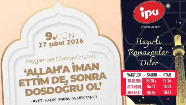 9. gün - 'Allah’a iman ettim de, sonra dosdoğru ol!' 2026