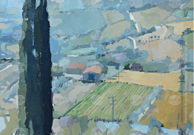 Американската художничка Луси МакГилис представя днес първата си самостоятелна изложба в България Американската художничка Луси МакГилис представя днес първата си самостоятелна изложба в България 2026