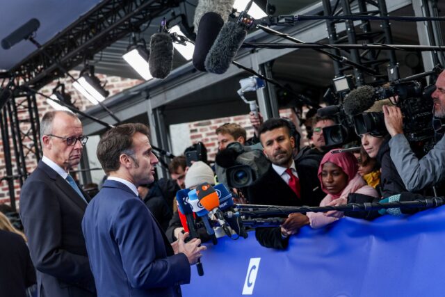 Défense européenne : Emmanuel Macron parle, Friedrich Merz agit 2026