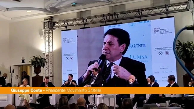 Referendum, Conte "Nordio parla di confronto con opposizioni, perché non prima" 2026