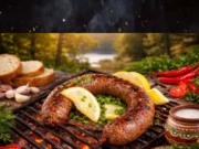 Свински суджук MR.Per на дървени въглища 2026 Свински суджук MR.Per на дървени въглища 2026