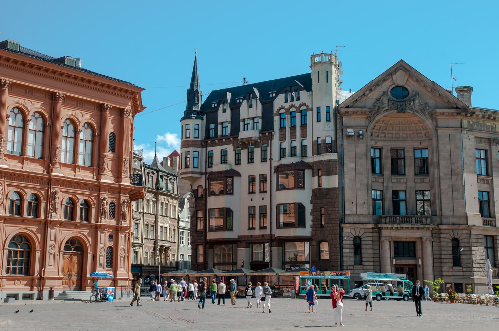 Dome square, latvia