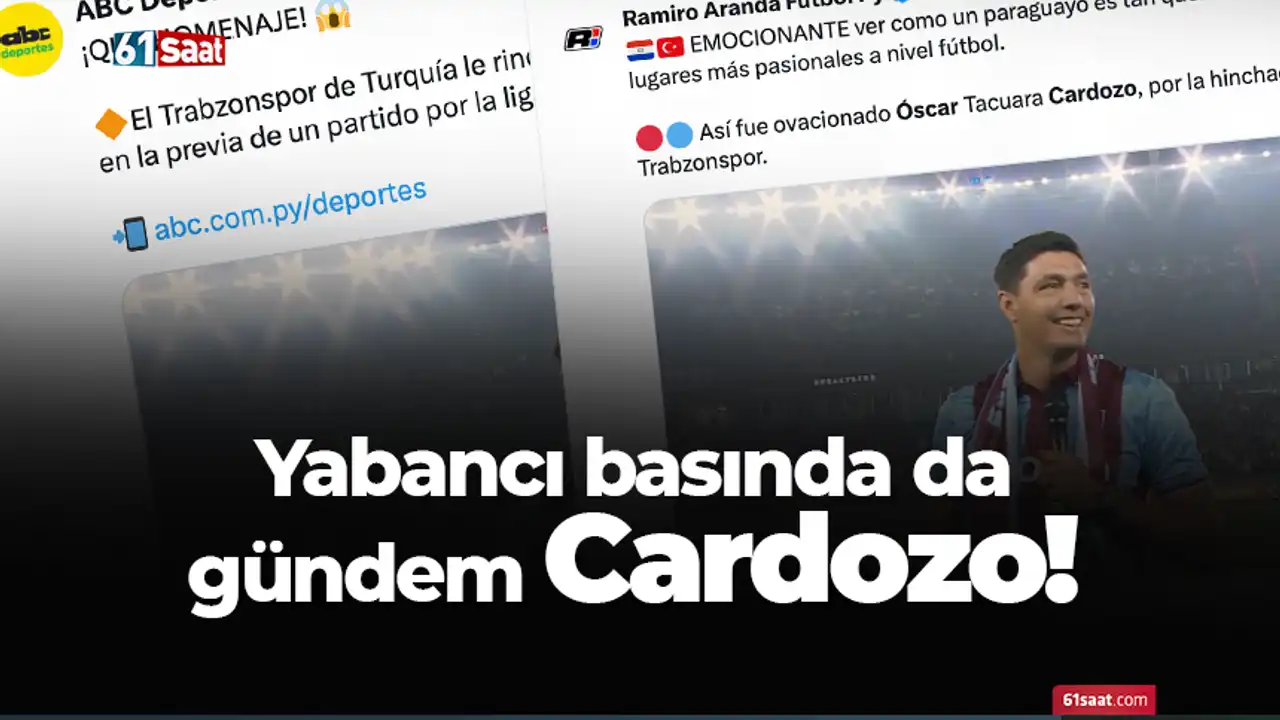 Trabzonspor yabancı basında da gündem cardozo! 2026 yabanc bas nda ndem cardozo 2026 4 trabzonspor iustitia. Bg trabzonspor'un eski futbolcusu oscar cardozo, fenerbahçe karşılaşması öncesinde teşekkür plaketi ile... Iustitia. Bg yabancı basında da gündem cardozo! 2026 2026-02-15 20:45:00 adalet - iustitia. Bg trabzonspor
