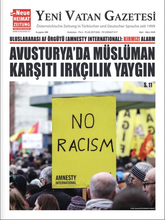 Amnesty international: avusturya’da müslüman karşıtı ırkçılık yaygın 2026