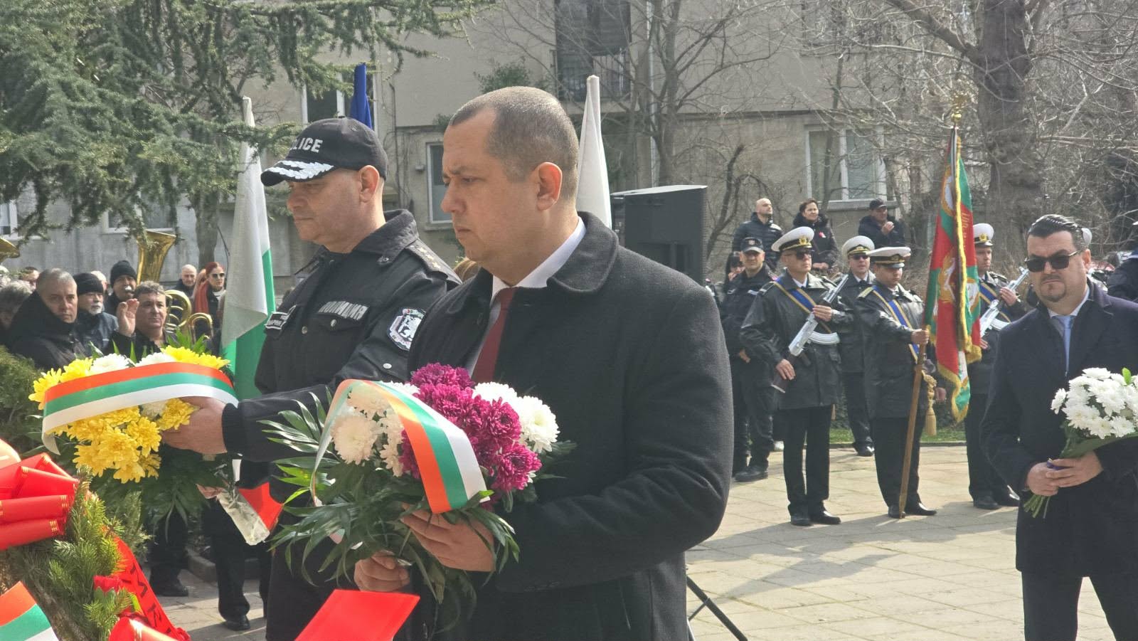 Бургас чества трети март – 148 години свобода (снимки) 2026 - юстиция Трети_март12. Jpg