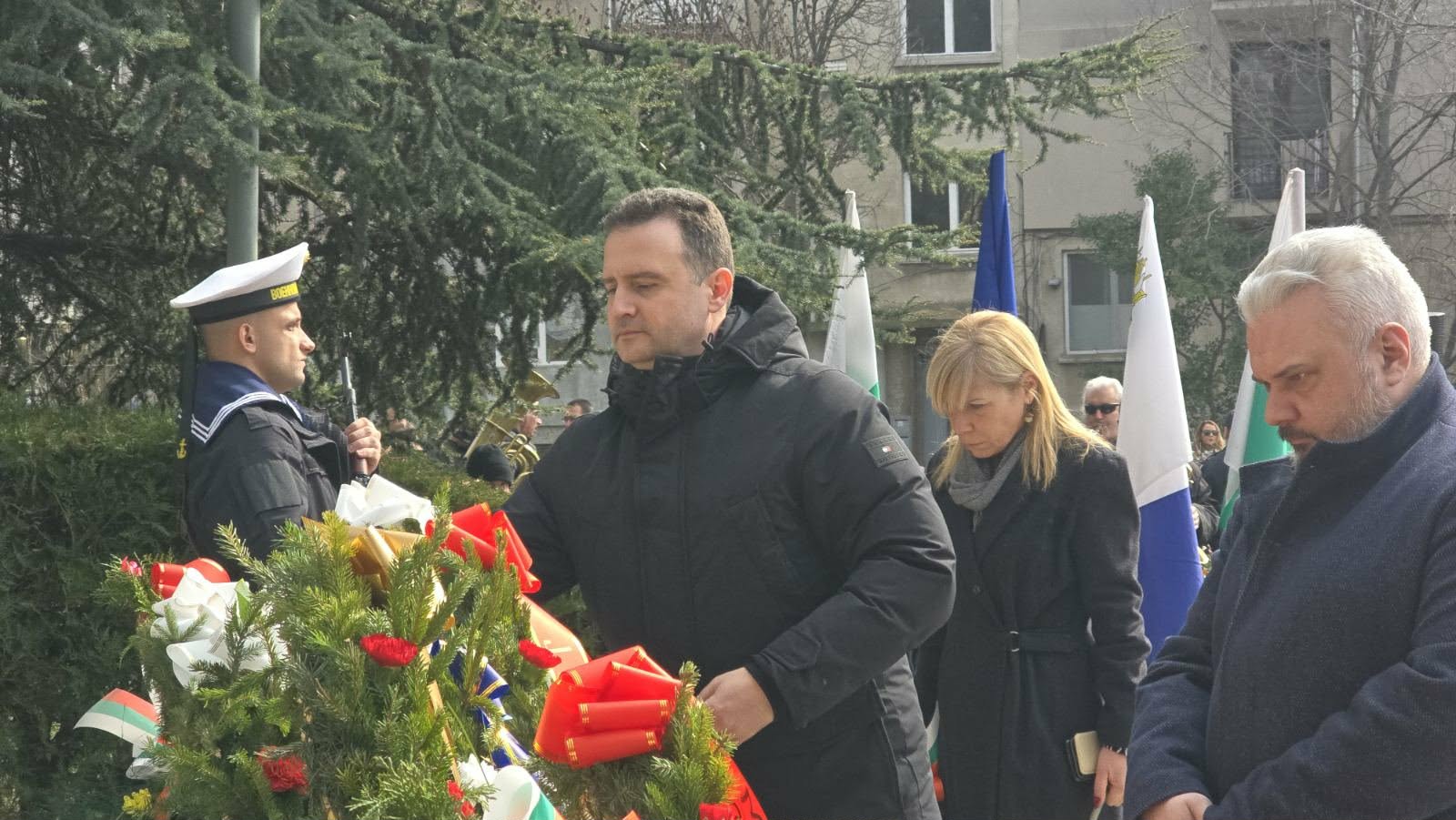 Бургас чества трети март – 148 години свобода (снимки) 2026 - юстиция Трети_март14. Jpg
