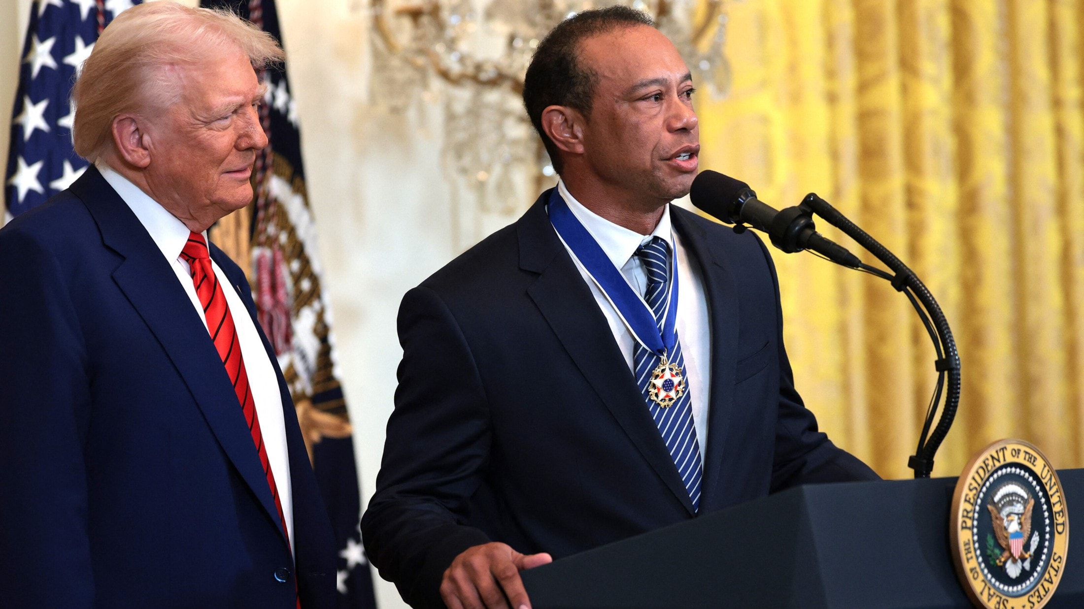 „sehr enger freund“ - donald trump zu woods-unfall: „er hat probleme“ 2026