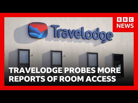 Travelodge investigating more reports of strangers accessing rooms | BBC News 2026