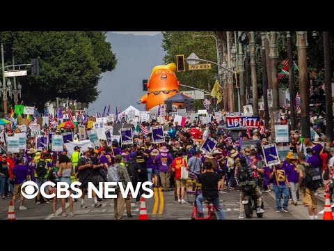 Watch: "No Kings" protests, notable speeches 2026