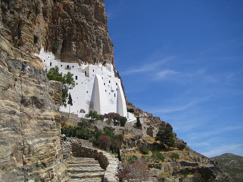 Panagia Chozoviotisa, Amorgos island, Greece