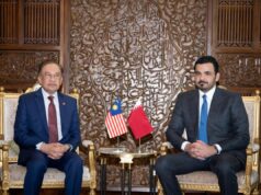 الشيخ جوعان رئيس المجلس الأولمبي الآسيوي يلتقي ملك ماليزيا 2026 الشيخ جوعان رئيس المجلس الأولمبي الآسيوي يلتقي ملك ماليزيا 2026