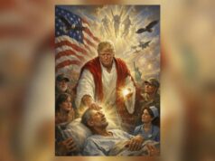 American Jesus: Trump se convierte en un Jesucristo sanador en su última imagen creada (y borrada) con IA 2026 American Jesus: Trump se convierte en un Jesucristo sanador en su última imagen creada (y borrada) con IA 2026