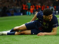 باريس سان جرمان يكشف عن فرص حكيمي في اللحاق بمباراة الإياب في دوري الأبطال 2026 باريس سان جرمان يكشف عن فرص حكيمي في اللحاق بمباراة الإياب في دوري الأبطال 2026