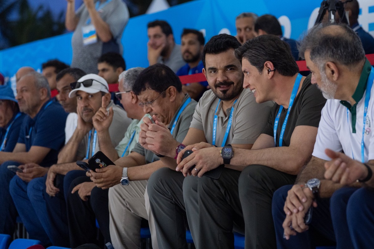 رياضة عربية بحضور سعادة الشيخ جوعان بن حمد آل ثاني، رئيس المجلس الأولمبي الآسيوي ورئيس اللجنة الأولمبية القطرية.. منتخب قطر لكرة اليد الشاطئية يستهل مشاركته بالفوز على باكستان وعمان 2026 bhdwr saadh alshykh jwaan hmd thany riys almjls alawlmb 1 رياضة عربية iustitia. Bg &nbsp;بحضور سعادة الشيخ جوعان بن حمد آل ثاني، رئيس المجلس الأولمبي الآسيوي ورئيس اللجنة الأولمبية القطرية، استهل المنتخب... بحضور سعادة الشيخ جوعان بن حمد آل ثاني، رئيس المجلس الأولمبي الآسيوي ورئيس اللجنة الأولمبية القطرية.. منتخب قطر لكرة اليد الشاطئية يستهل مشاركته بالفوز على باكستان وعمان 2026 2026-04-21 21:54:21 عدالة - iustitia. Bg رياضة عربية