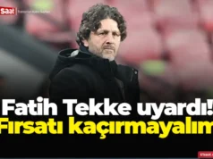 Fatih Tekke uyardı! Fırsatı kaçırmayalım 2026 Fatih Tekke uyardı! Fırsatı kaçırmayalım 2026
