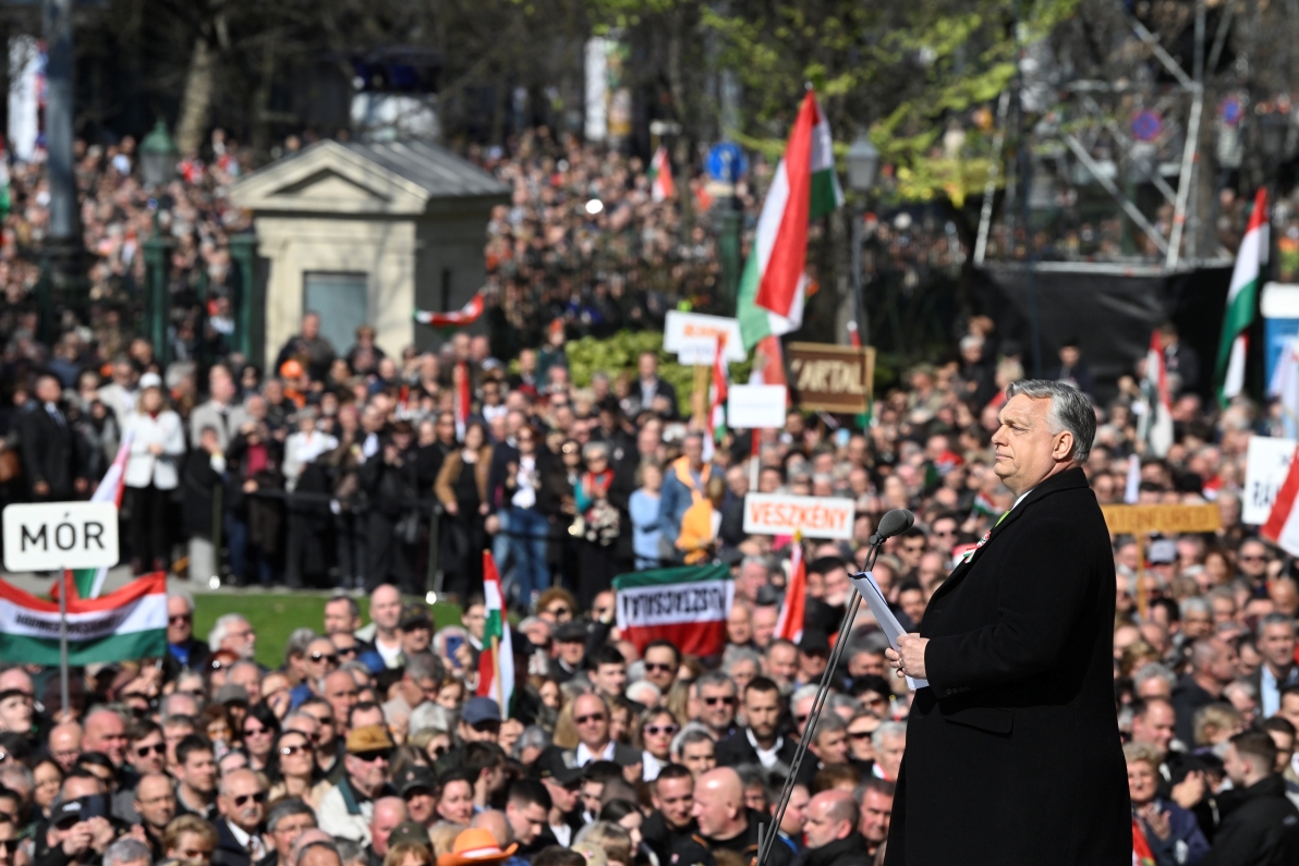 Our mission is to preserve our freedom, says viktor orbán in his speech