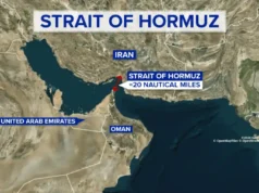 Iran closes Strait of Hormuz a second time hours after opening 2026 Iran closes Strait of Hormuz a second time hours after opening 2026