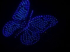 Luftperformance: Flugshow: Hunderte Drohnen tanzen am Himmel 2026 Luftperformance: Flugshow: Hunderte Drohnen tanzen am Himmel 2026