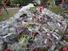 Nog volop plastic wegwerpbekers op festivals, ondanks verbod 2026 Nog volop plastic wegwerpbekers op festivals, ondanks verbod 2026