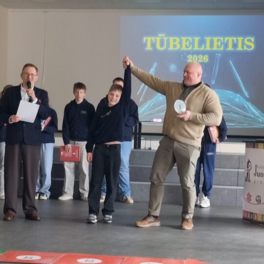 Aktualijos paaiškėjo protingiausias „tūbelietis“: rokiškio progimnazijoje triumfavo šeštokas (foto) 2026 paai protingiausias belietis roki kio progimnazijoje tr 3 aktualijos iustitia. Bg gimtasis rokiškis
balandžio 8-ąją, rokiškio juozo tūbelio progimnazijoje vyko jau tradicija tapęs žinių konkursas „tūbelietis 2026“, kuriame dėl garbingo titulo susirėmė patys... Paaiškėjo protingiausias „tūbelietis“: rokiškio progimnazijoje triumfavo šeštokas (foto) 2026 2026-04-08 13:03:47 teisingumas - iustitia. Bg aktualijos