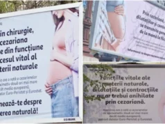 Panouri care descurajează nașterea prin cezariană, afișate în Capitală. O senatoare USR cere eliminarea lor: „E o nebunie” 2026 Panouri care descurajează nașterea prin cezariană, afișate în Capitală. O senatoare USR cere eliminarea lor: „E o nebunie” 2026