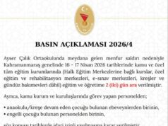 Türkiye’yi kahreden saldırının ardından eğitime 2 gün ara verildi! 2026 Türkiye'yi kahreden saldırının ardından eğitime 2 gün ara verildi! 2026