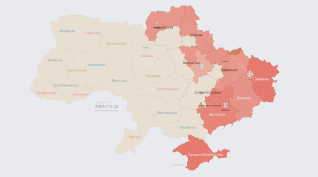 Росіяни запустили по Україні "Шахеди" та КАБи, у низці областей – тривога Росіяни запустили по Україні "Шахеди" та КАБи, у низці областей – тривога 2026