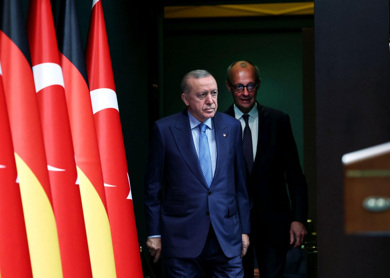 Recep tayyip erdoğan ve friedrich merz