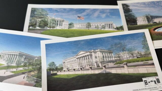 Senate Republicans push bill to authorize $400 million for White House ballroom 2026